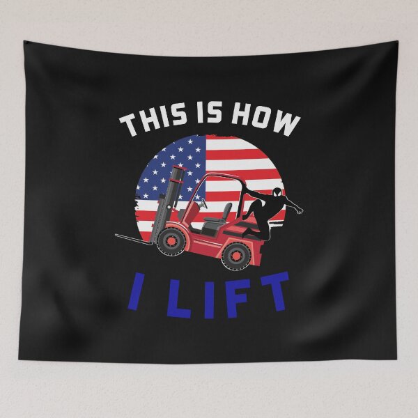 Item preview, Forklift Ninja, This is How I Lift WRB designed and sold by TeamsterLife.