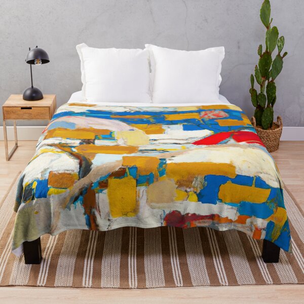 Item preview, Esplanade 014 - Coastal Life Abstract - Warm Tones designed and sold by Inomaly Art.