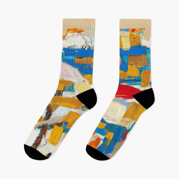 Item preview, Esplanade 014 - Coastal Life Abstract - Warm Tones designed and sold by Inomaly Art.