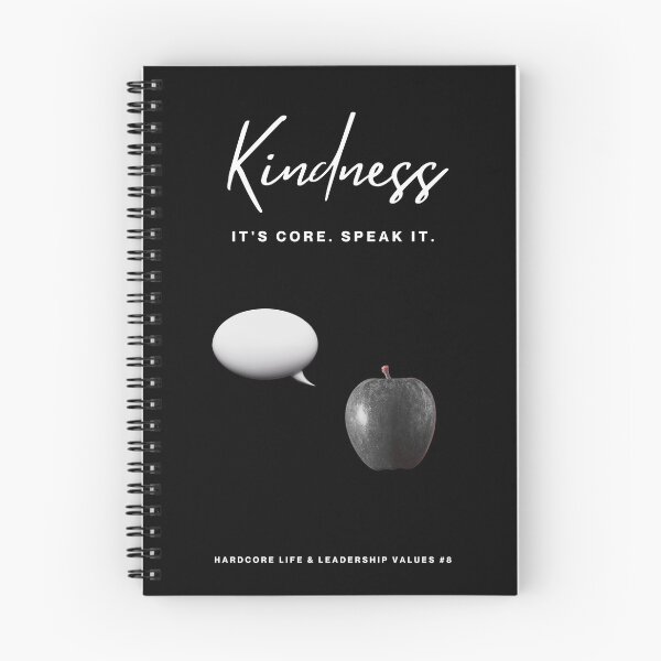 Item preview, KINDNESS: It's Core. Speak It. (#8 in the 'Hardcore Life & Leadership Values' Collection) designed and sold by ashowofvalues.