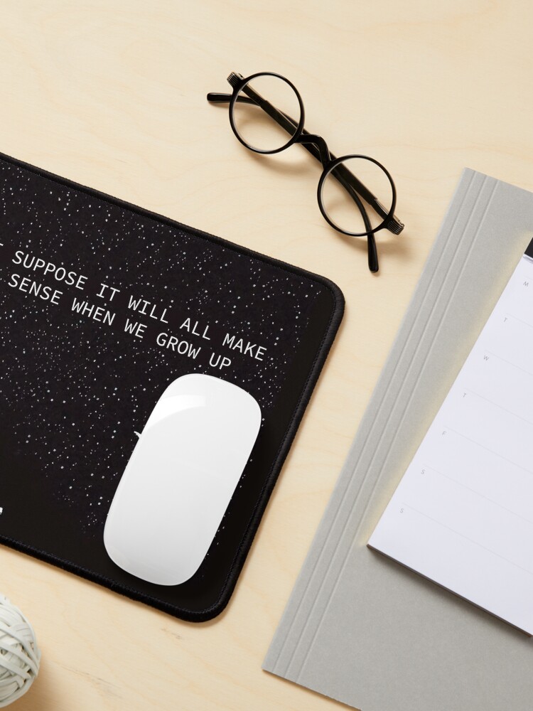 Discover Calvin and Hobbes Stars Mouse Pad