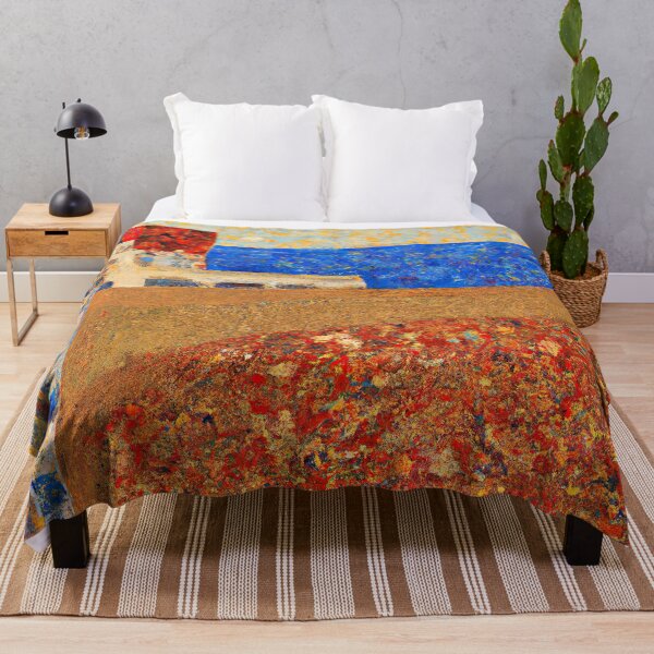 Item preview, Esplanade 013 - Coastal Life Abstract - Warm Tones designed and sold by Inomaly Art.