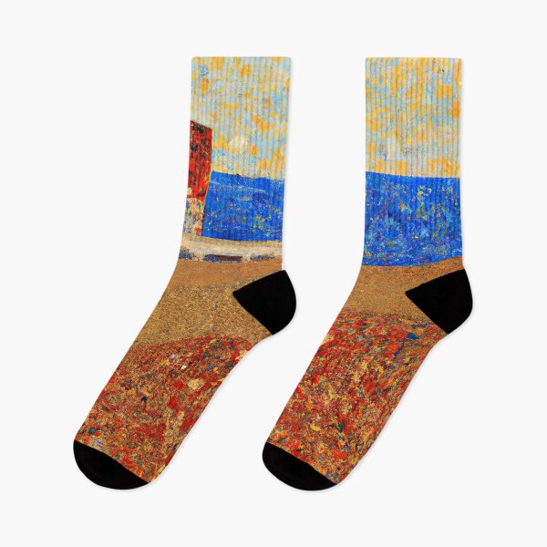 Item preview, Esplanade 013 - Coastal Life Abstract - Warm Tones designed and sold by Inomaly Art.
