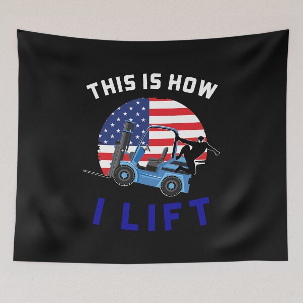 Item preview, Forklift Ninja, This is How I Lift WBB designed and sold by TeamsterLife.