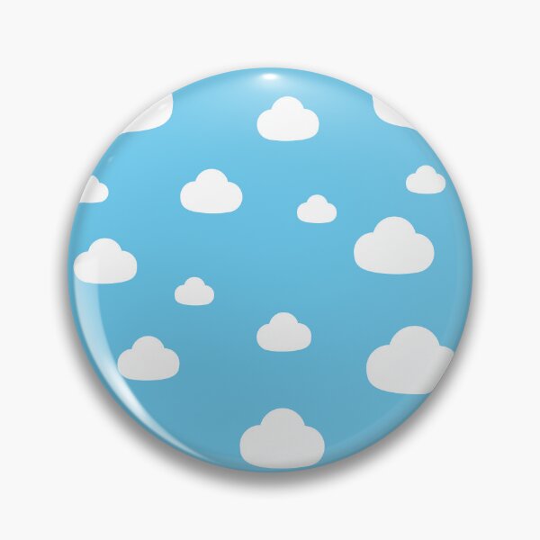 Item preview, Cartoon Clouds Blue Sky Pattern designed and sold by EnzoVectorism.