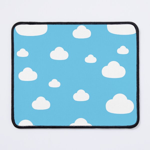 Item preview, Cartoon Clouds Blue Sky Pattern designed and sold by EnzoVectorism.
