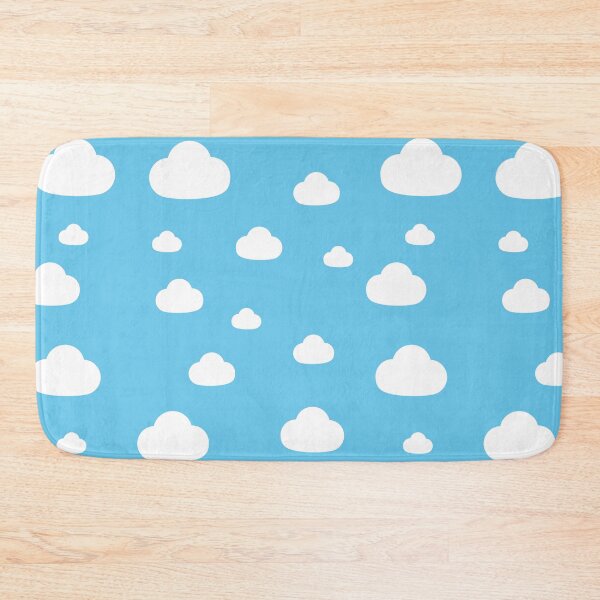 Item preview, Cartoon Clouds Blue Sky Pattern designed and sold by EnzoVectorism.