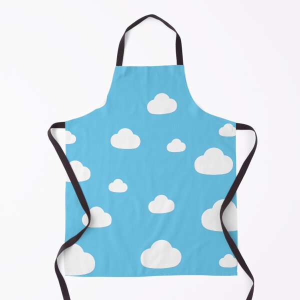 Item preview, Cartoon Clouds Blue Sky Pattern designed and sold by EnzoVectorism.