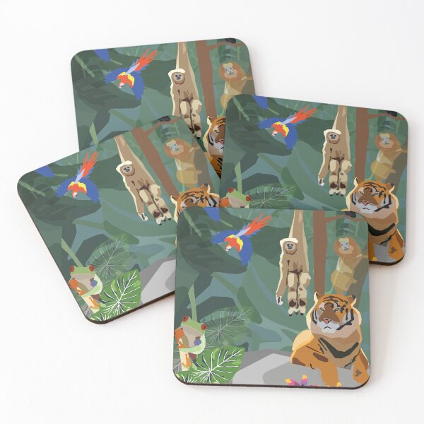 Item preview, friends of the jungle designed and sold by mb2005designs.