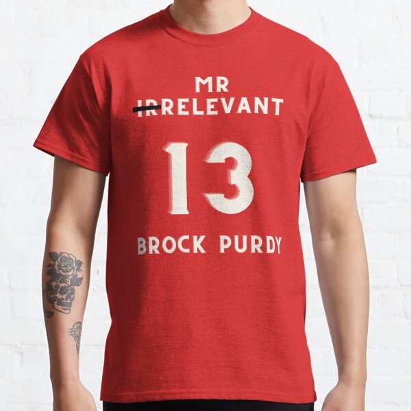 Mr Irrelevant Brock Purdy Softstyle T-Shirt