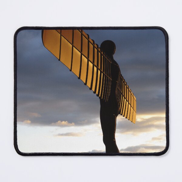 Item preview, The Angel of the North in the evening light. designed and sold by Alipali64.
