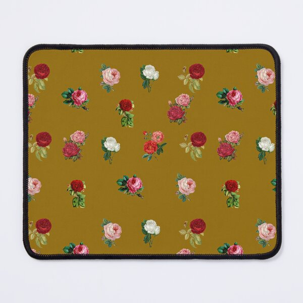 Item preview, Roses pattern on a golden background designed and sold by ArtStore-EC.