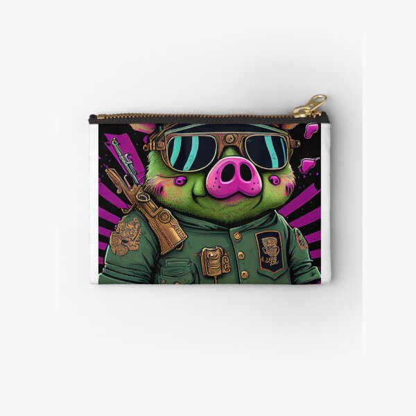 Item preview, Psychedelic Army Pig designed and sold by dholzric.