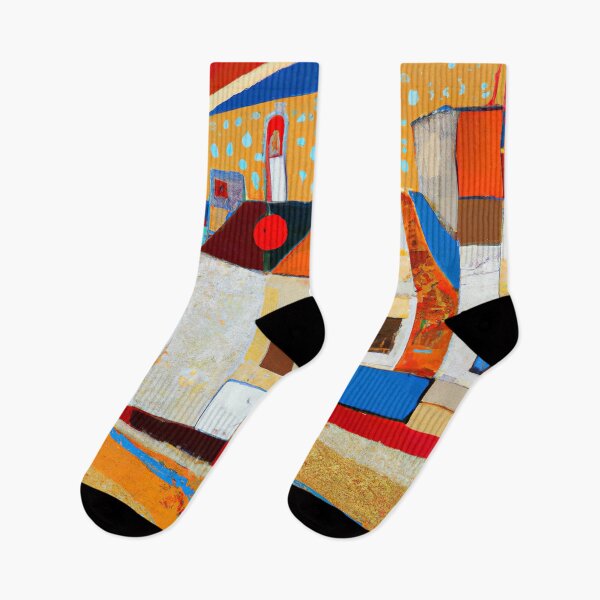 Item preview, Esplanade 009 - Coastal Life Abstract - Warm Tones designed and sold by Inomaly Art.