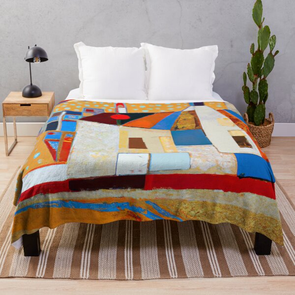 Item preview, Esplanade 009 - Coastal Life Abstract - Warm Tones designed and sold by Inomaly Art.