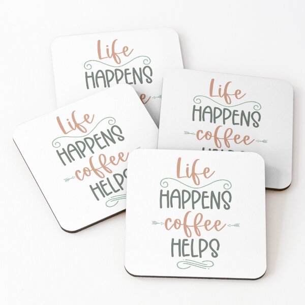 Item preview, Life Happens Coffee Helps designed and sold by storyboxdesigns.