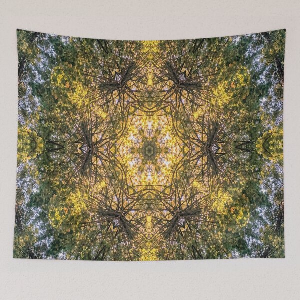 Item preview, Kaleidoscopic Rainforest designed and sold by lukefranklinart.