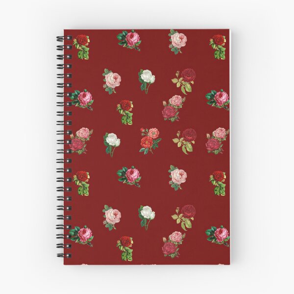 Item preview, Roses pattern on a dark red background designed and sold by ArtStore-EC.