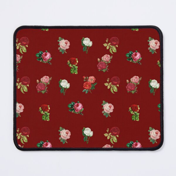 Item preview, Roses pattern on a dark red background designed and sold by ArtStore-EC.