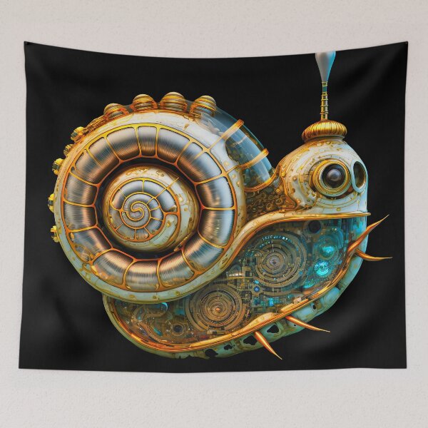 Item preview, A Snail Spaceship designed and sold by Gallery of Weirdness.