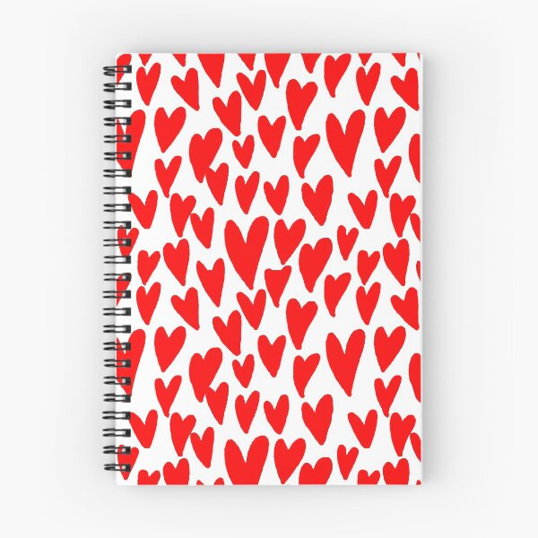 Item preview, Hearts red and white love valentines day heart pattern minimal designed and sold by charlottewinter.