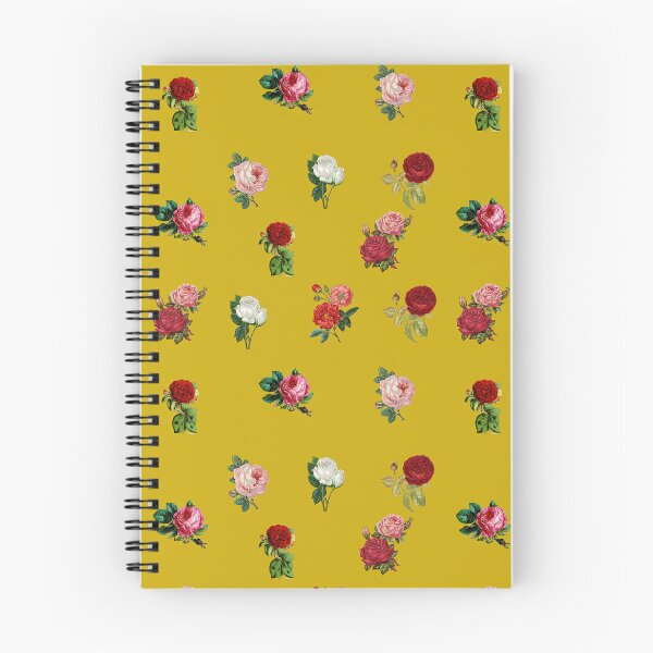 Item preview, Roses pattern on a dark yellow background designed and sold by ArtStore-EC.