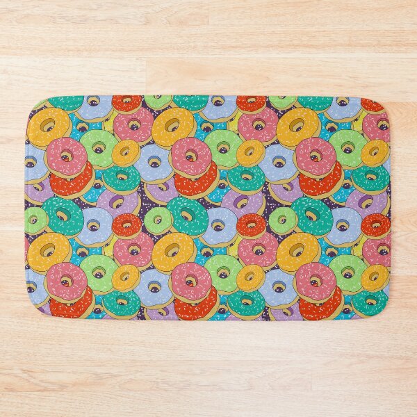 Item preview, Donut doughnut dessert treat pastry retro designed and sold by Cedarrue.