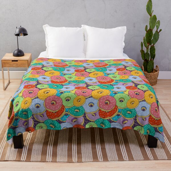Item preview, Donut doughnut dessert treat pastry retro designed and sold by Cedarrue.