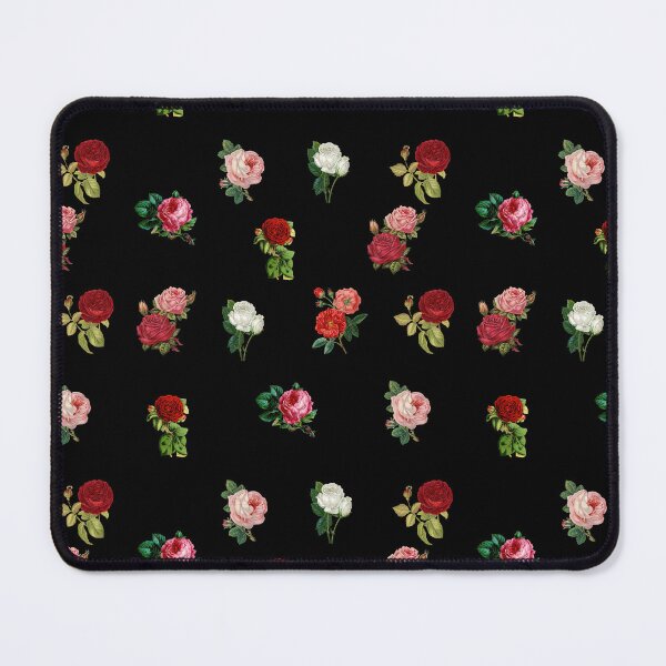 Item preview, Roses pattern on a dark black background designed and sold by ArtStore-EC.