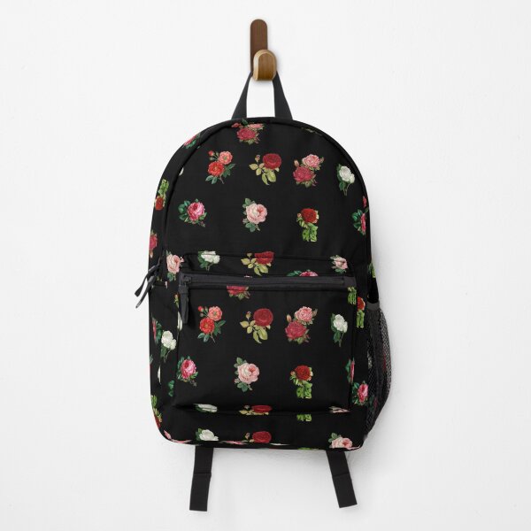 Item preview, Roses pattern on a dark black background designed and sold by ArtStore-EC.