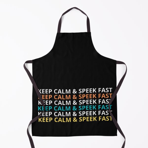 Item preview,  KEEP CALM AND SPEAK FAST designed and sold by mystylecorner.
