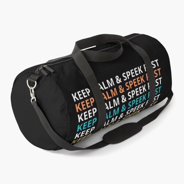 Item preview, KEEP CALM AND SPEAK FAST designed and sold by mystylecorner.