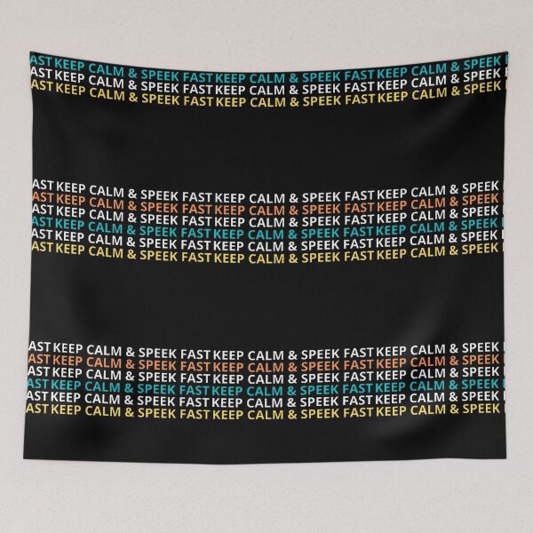 Item preview,  KEEP CALM AND SPEAK FAST designed and sold by mystylecorner.