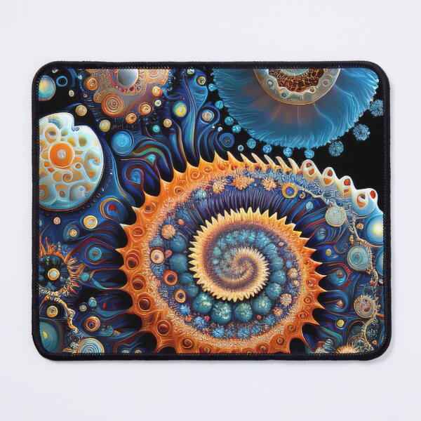 Item preview, Colorful and vibrant fibonacci sequence micro organism designed and sold by RK - Shop.