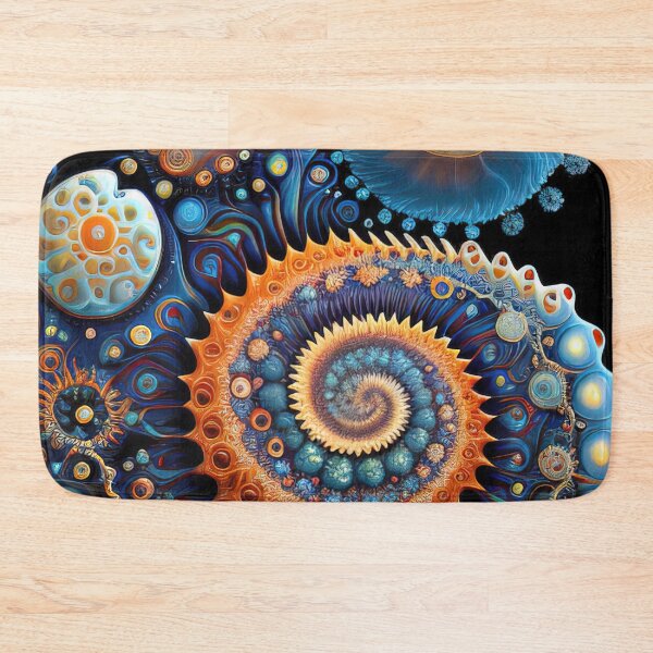 Item preview, Colorful and vibrant fibonacci sequence micro organism designed and sold by RK - Shop.