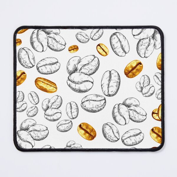Item preview, Golden Coffee Beans designed and sold by KatasArt.