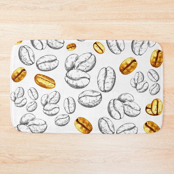 Item preview, Golden Coffee Beans designed and sold by KatasArt.