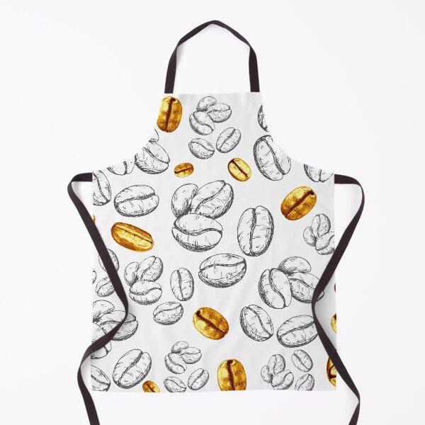 Item preview, Golden Coffee Beans designed and sold by KatasArt.