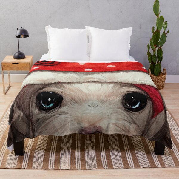 Item preview, Chibi-Style Puppy Wearing a Santa Hat #10 designed and sold by Galviato.