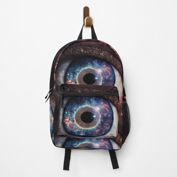 Item preview, Galaxy Space Eye Universe Close Up Stars and Planets Digital Art designed and sold by Bitcoin-Fashion.
