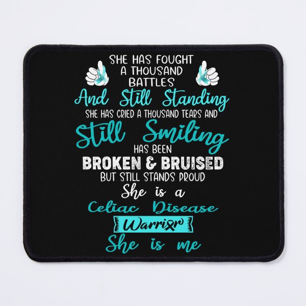 Item preview, Celiac Disease Warrior SHE IS ME - Support Celiac Disease Fighter Gifts designed and sold by Berriosly.