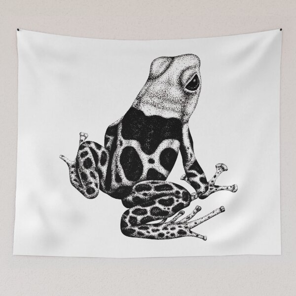 Item preview, Red-headed poison frog designed and sold by LorenDowding.