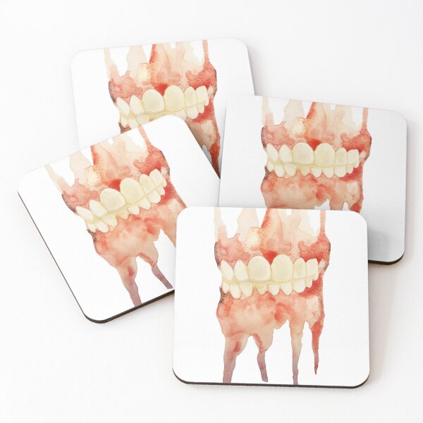 Item preview, Watercolor Teeth Art designed and sold by Amymerola84.
