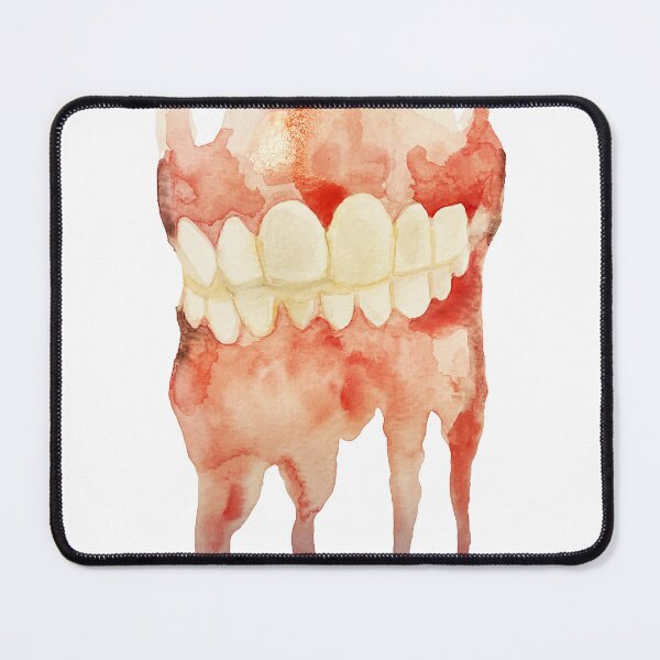 Item preview, Watercolor Teeth Art designed and sold by Amymerola84.