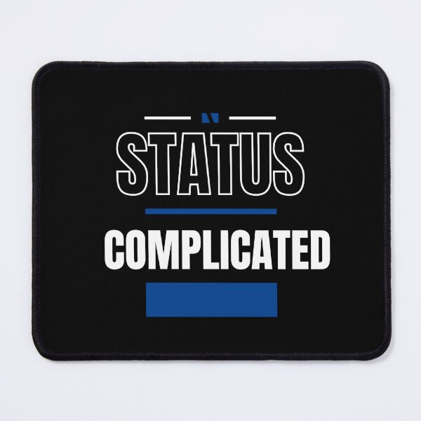 Item preview, WHAT'S YOUR STATUS ? - FUNNY AND QUIRKY RELATIONSHIP STATUS designed and sold by JakNJill.