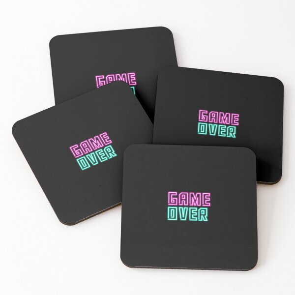 Item preview, Game Over Neon designed and sold by retro-games.