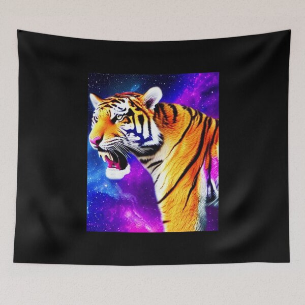 Item preview, Galaxy Tiger roar designed and sold by DZ-Merch.