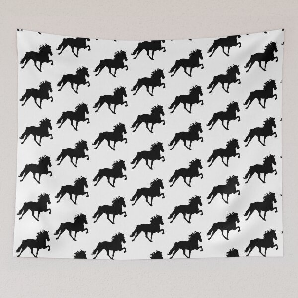 Item preview, Icelandic Horse Silhouette designed and sold by theaadesigns.