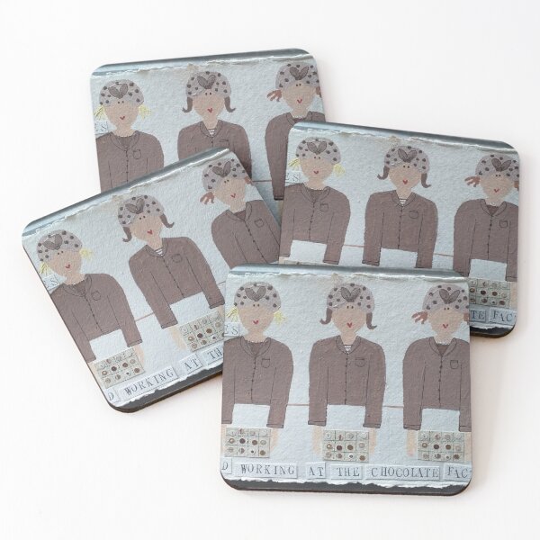 Item preview, The Ladies loved working at the chocolate factory designed and sold by Alipali64.