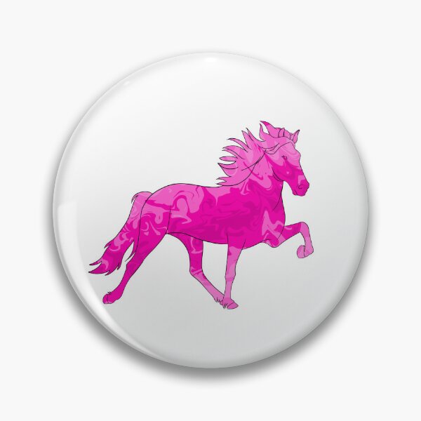 Item preview, Iconic Icelandic Horse Pink designed and sold by theaadesigns.